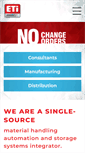 Mobile Screenshot of etintegrators.com